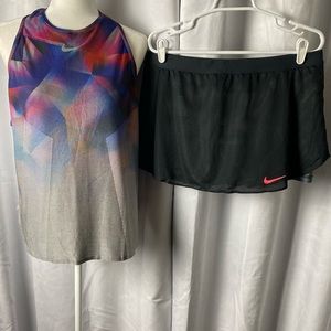 NIKE 2 piece tennis outfit.
